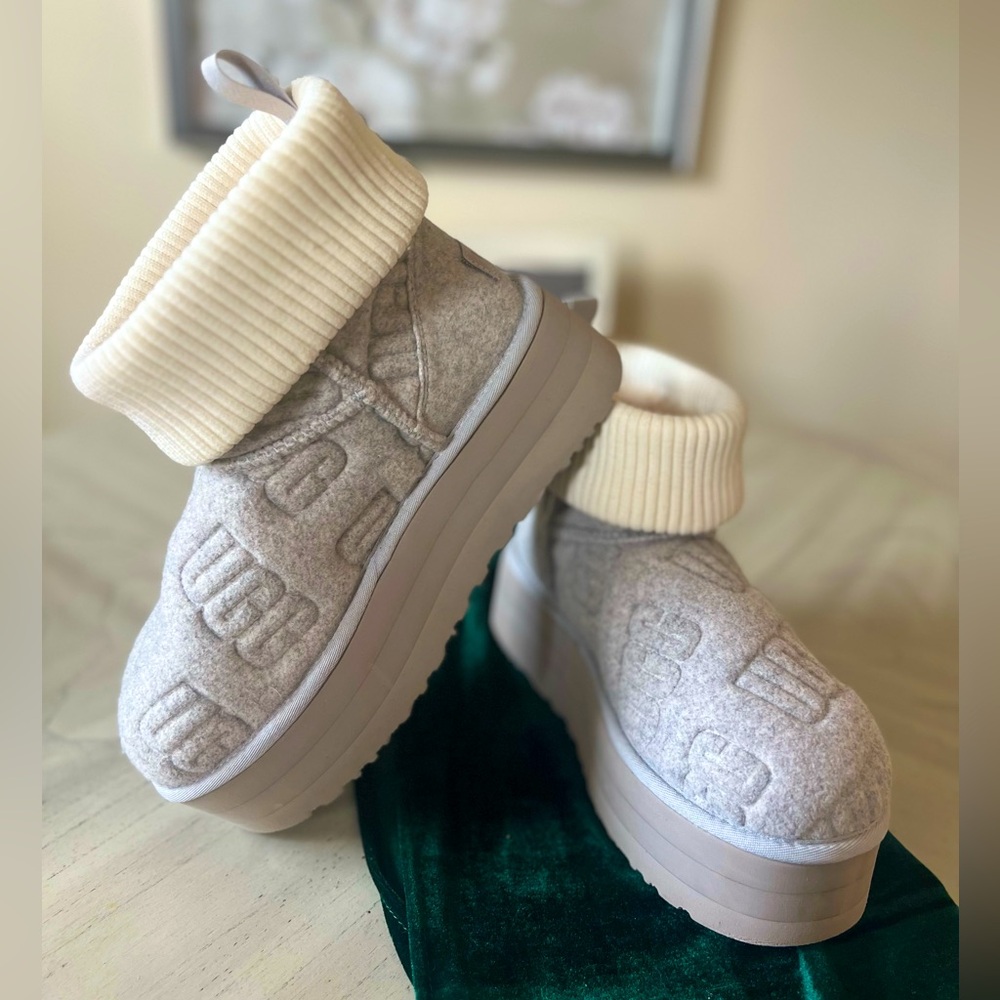 UGG boots, UGG platform boots, winter boots, UGG shoes.